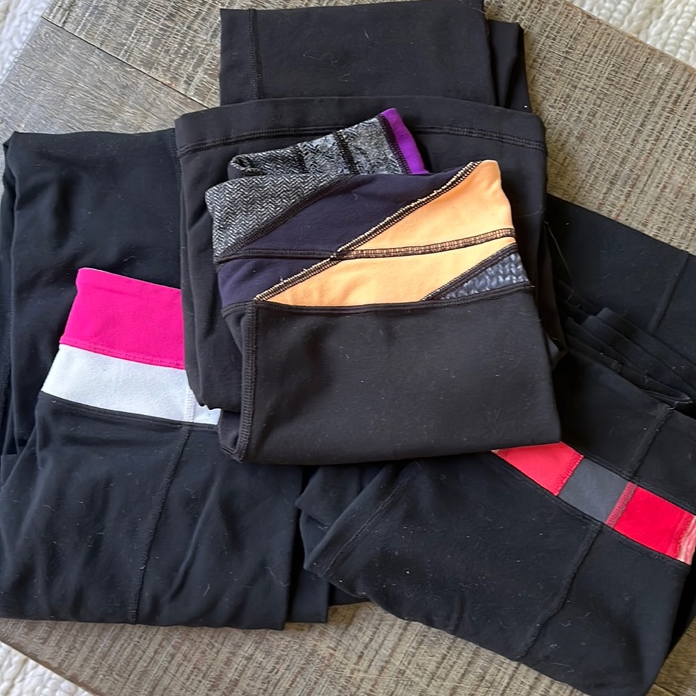 🤩LULULEMON BUNDLE 🤩 3 Groove reversible medium-rise flare pants
